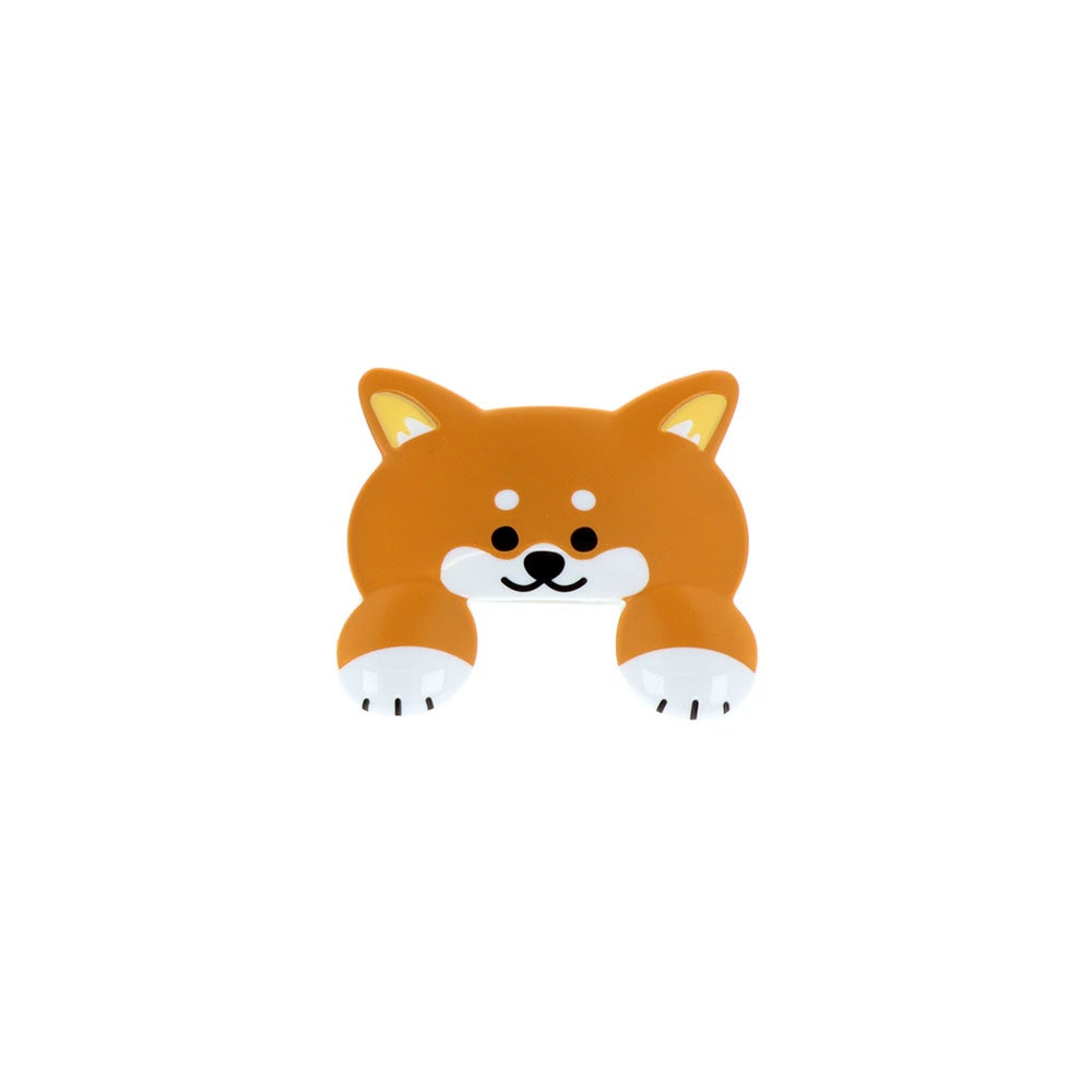 ダイカットクリップ JITTOME(ジットメ) 柴犬 茶