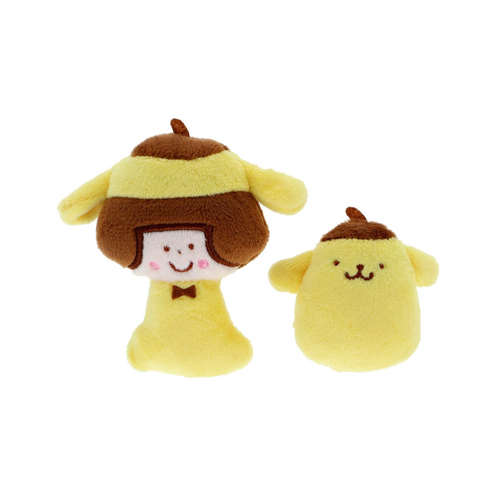 ぬいぐるみバッジ mizutama×SC2 ポムポムプリン