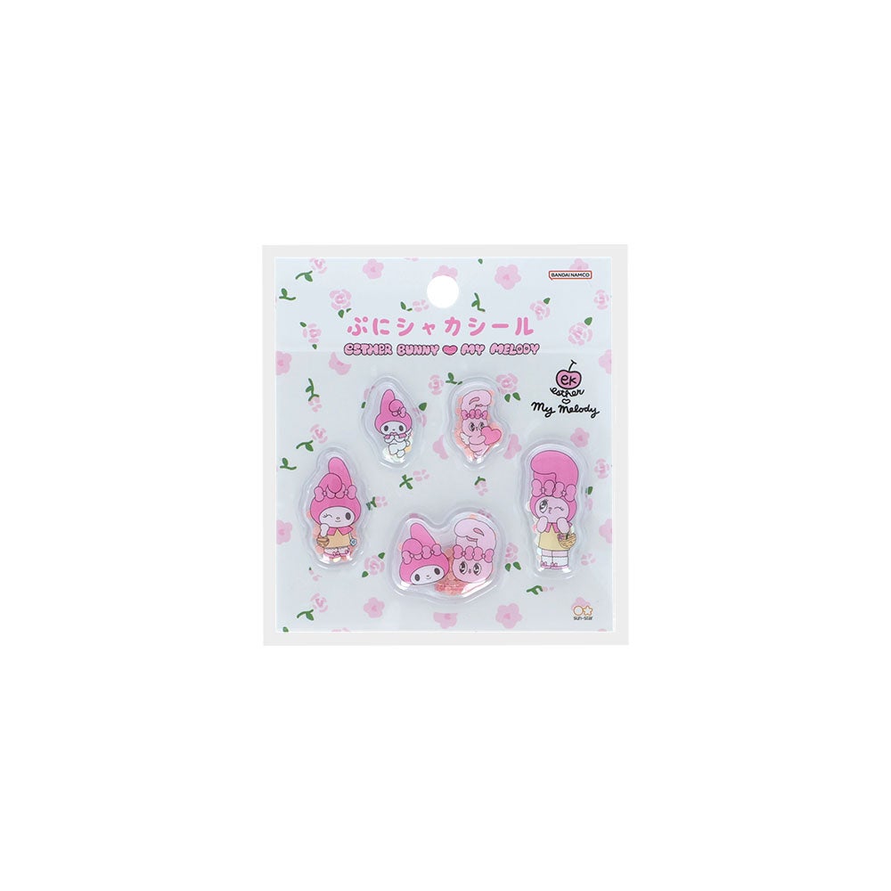 ぷにシャカシール エスターバニー×マイメロディ W