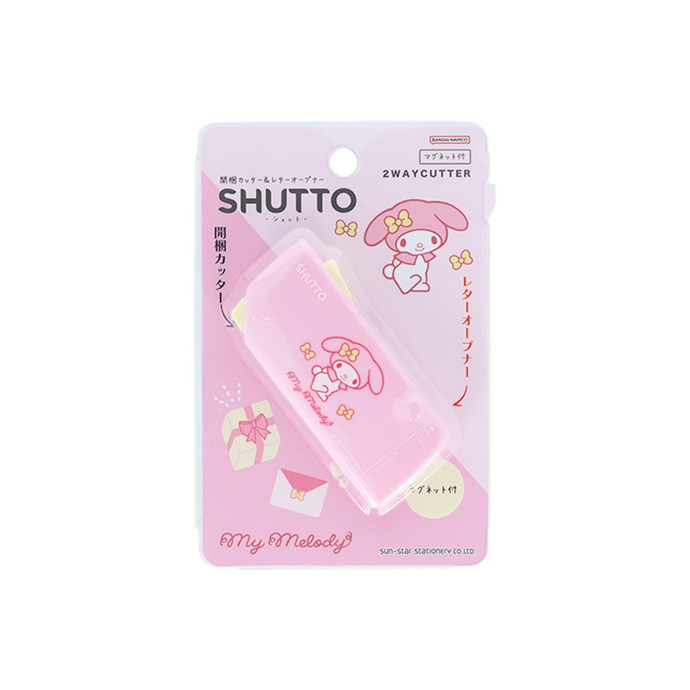開梱カッター＆レターオープナーSHUTTO マイメロディ