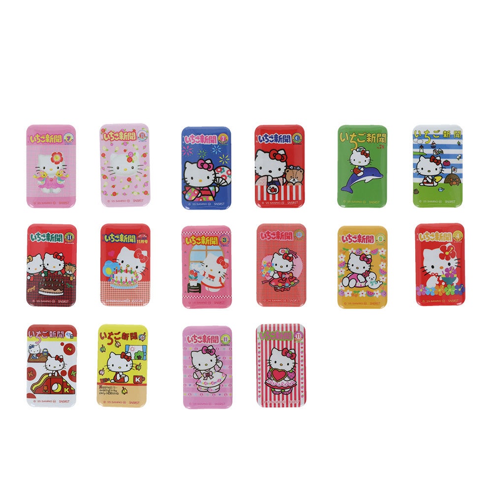 缶バッジ2コセット SA いちご新聞 A