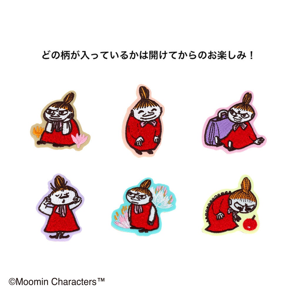 サガラ刺繍ピンバッジ MU25AW リトルミイ