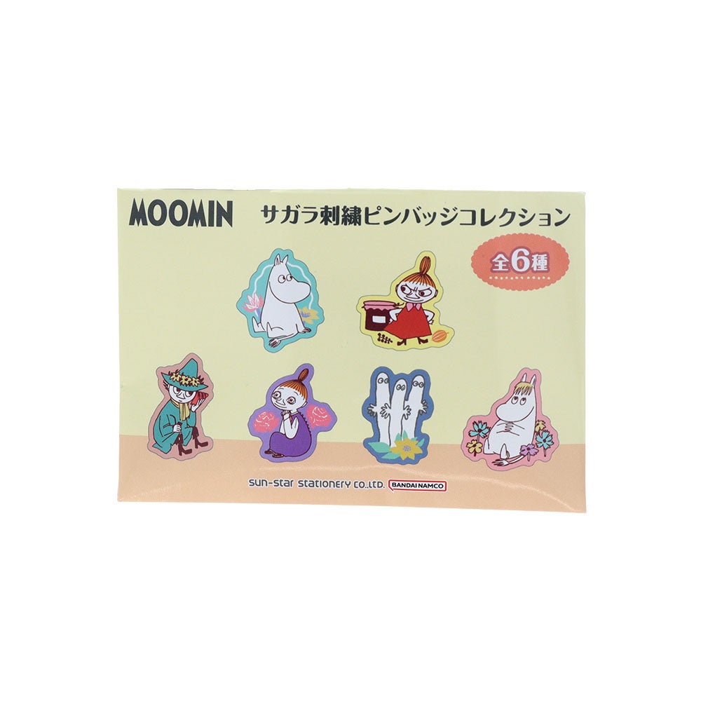サガラ刺繍ピンバッジ MU25AW なかま