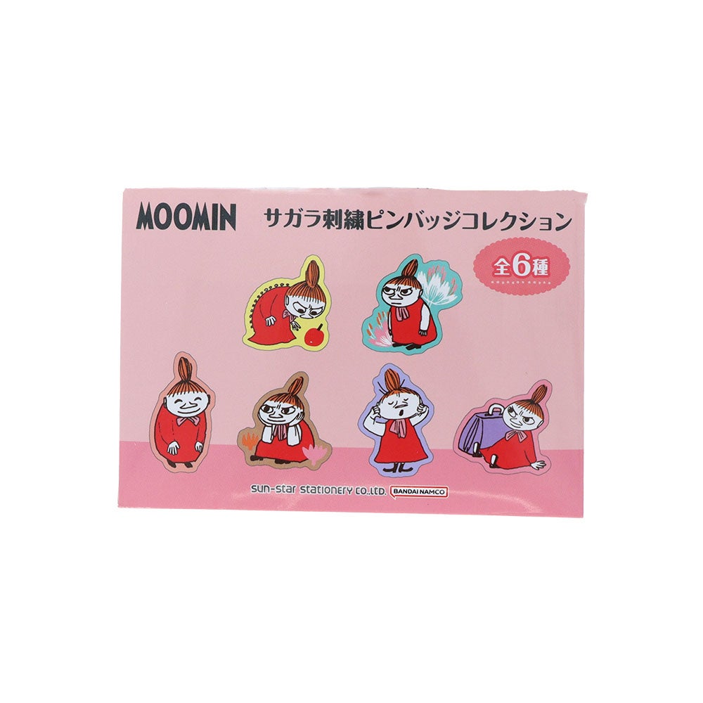 サガラ刺繍ピンバッジ MU25AW リトルミイ